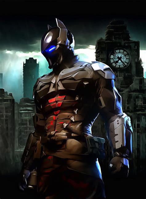 Batman Arkham Knight Combat Suit By Cybergal2013 On Deviantart