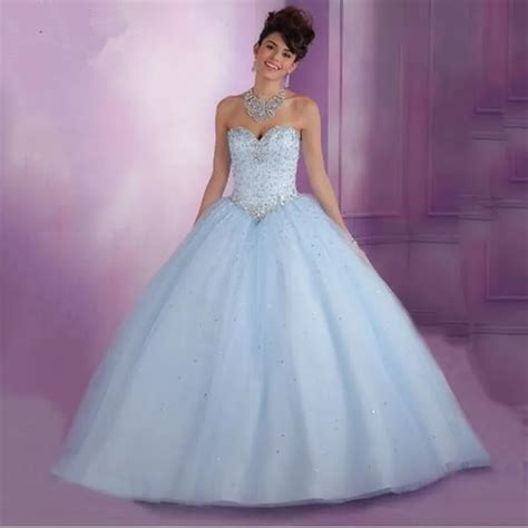 Cheap Masquerade Dresses Ball Gown Sweet 16 Dresses Sparkly Tulle Puffy