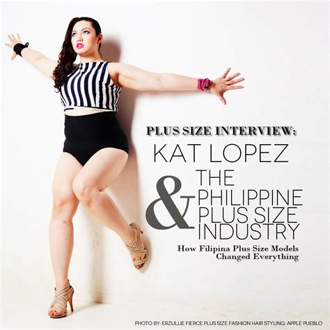 erzullie fierce plus size fashion philippines plus size model kat lopez and the philippine plus