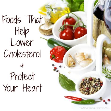 Cardiovascular problems are quite common, but having a healthy diet and lifestyle goes a long way in. Foods That Help Lower Cholesterol & Protect Your Heart ...