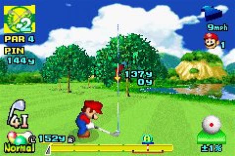 Mario Golf Advance Tour Game Boy Advance Screenshots