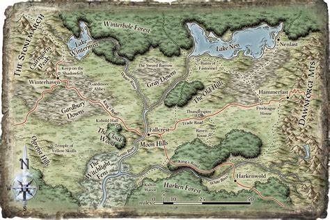 Dd 5e Neverwinter Map Maps For You