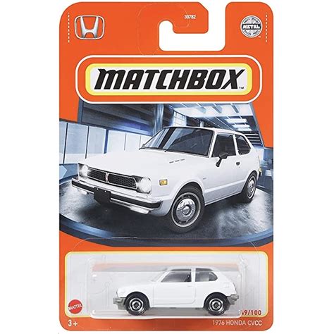 Matchbox 164 No49 Basic Car 1976 Honda Cvcc Gvx59 30782 Shopee Thailand