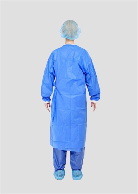 Pp Pe Coated Isolation Gown Eastwest Medico