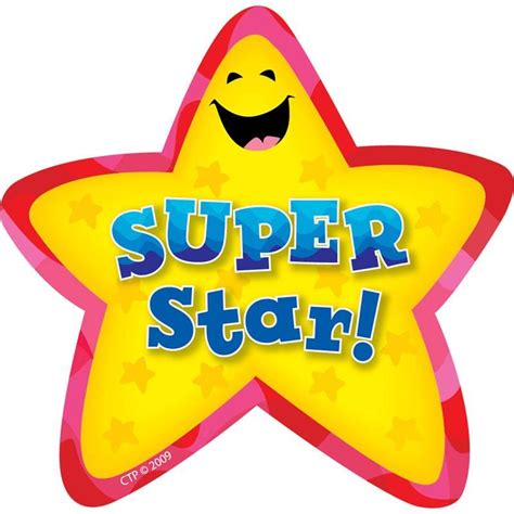 Star Badges Super Star 36pk Star Badge Creative Teaching Press