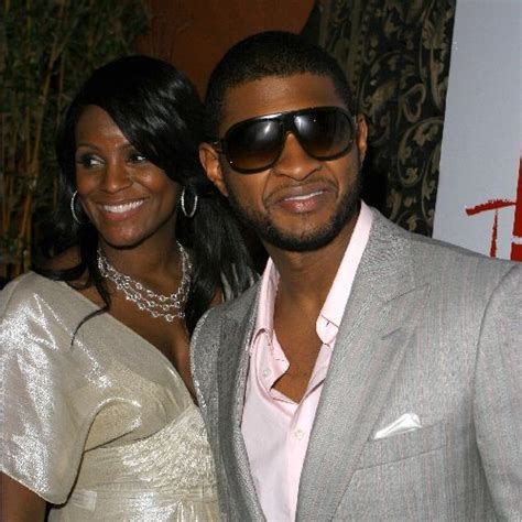 Usher S Wife Suffers Cardiac