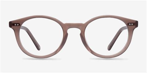 Theory Intellectual Clear Round Eyeglasses Eyebuydirect Prescription Glasses Fashion