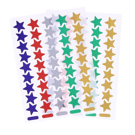 Hc1778927 Classmates Value Star Stickers Assorted Colours Pack Of