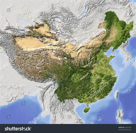 533 Maps China Topographical Images Stock Photos And Vectors Shutterstock