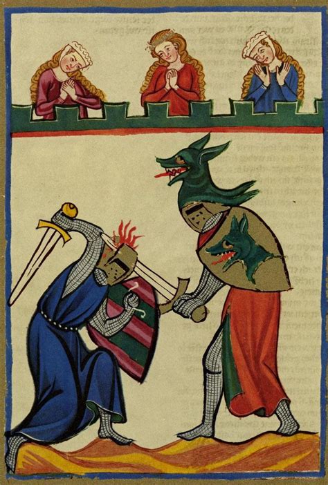 Ubh Cod Pal Germ 848 Codex Manesse Medieval Paintings Medieval