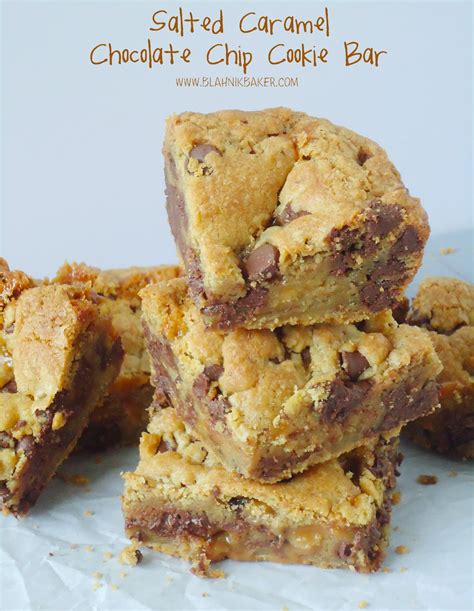 Everything Kelly Jean Salted Caramel Chocolate Chip Cookie Bars
