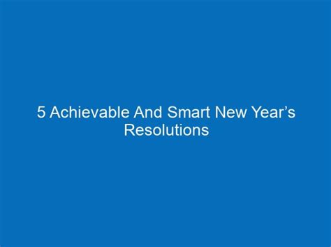 5 Achievable And Smart New Years Resolutions Your Cloud Campus