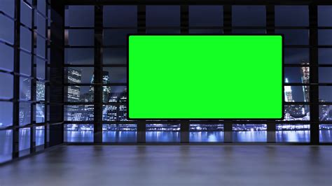 Virtual News Studio Background Stock Video Footage for Free Download