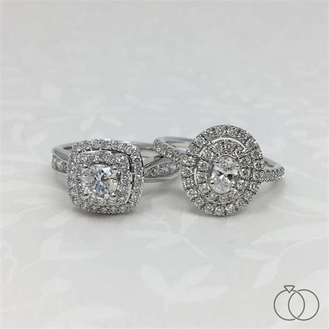 Showcasing Two Of Our Top Selling Diamond Engagement Rings From The