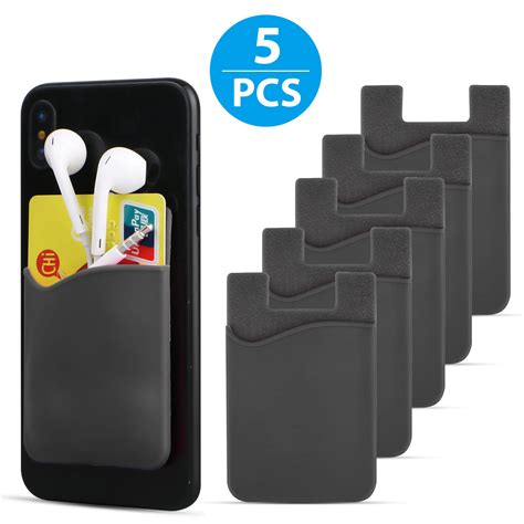 521pcs Phone Card Holder Tsv Adhesive Silicone Credit Card Pocket