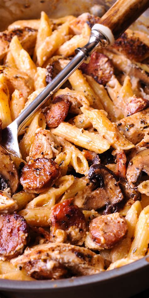 Saute for 5 minutes until softened. Cajun Chicken and Sausage Pasta is a wonderful weeknight ...