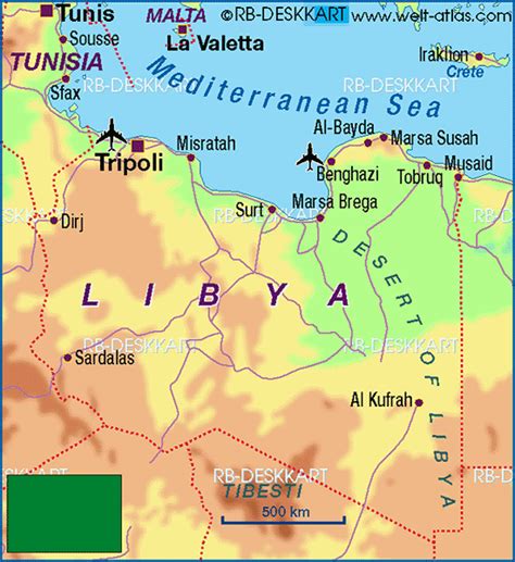 Libya Map