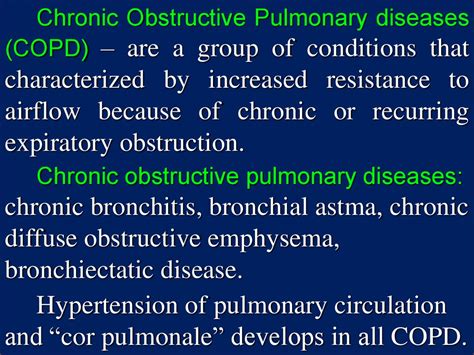 Chronic Obstructive Pulmonary Disease Online Presentation