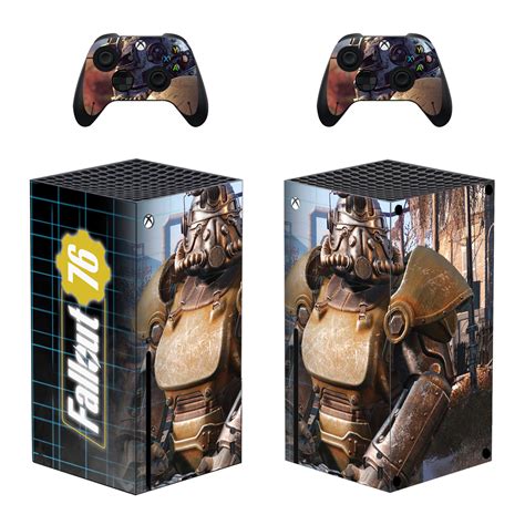 Fallout 76 Skin Sticker For Xbox Series X And Controllers Design 1