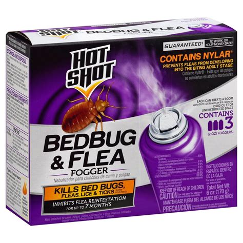 Hot Shot 2 Oz Bedbug And Flea Fogger Shop Insect Killers