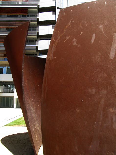 Richard Serra Torqued Ellipse 2006 Cor Ten Steel Ucla Rob Corder