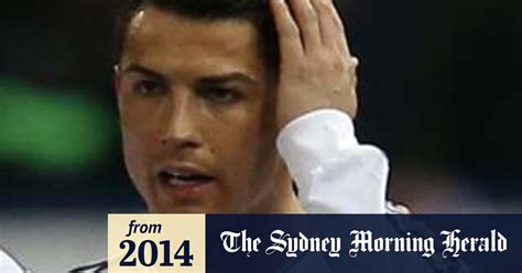 Cristiano Ronaldo Hit On Head By A Lighter In Copa Del Rey Semi Final