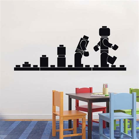 За окном красок достаточно, а добавить их в дом поможем мы! LEGO EVOLUTION Decal WALL STICKER Home Decor Art Vinyl ...