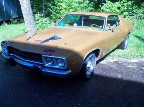 1973 Plymouth Satellite Sebring Mopar 318 Ci Gold Color In And Out