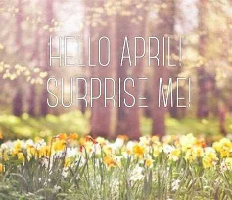 Hello April Surprise Me Hello April April Photo Challenge Photo Clipart