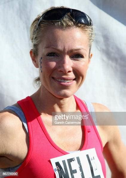 nell mcandrew poses before the 2009 flora london marathon on april news photo getty images