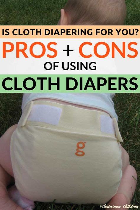 Pros And Cons Of Cloth Diapers Are Cloth Diapers Better Used Cloth Diapers Cloth Diapers