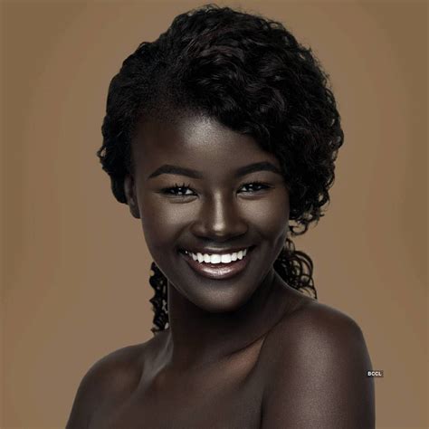 Khoudia Diop Dark Skin Models Skin Model Dark Skin Women