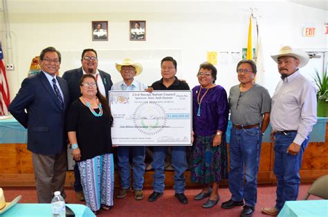 Red Rock Community Receives 16m From Nation For New Senior Center Navajo Hopi Observer