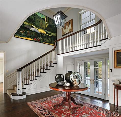Tour A Beautifully Renovated 1940s Greenwich Home Modern Foyer