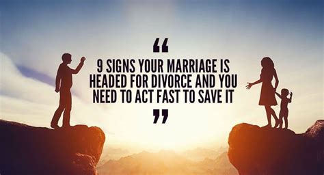 Experts Reveal The 9 Signs That Your Marriage Is Headed For Divorce And You Need To Act Fast To