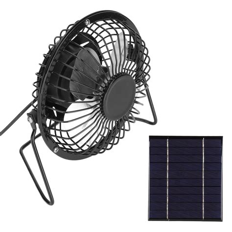 Fyydes Solar Panel Fan 25w 5v Solar Power Usb Output Portable Wide