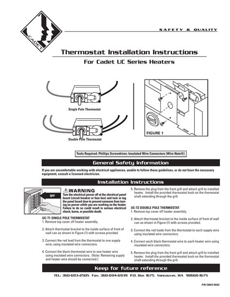 Double Pole Thermostat Wiring Diagram
