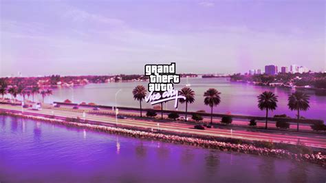 Video Game Grand Theft Auto Vice City 4k Ultra Hd Wallpaper