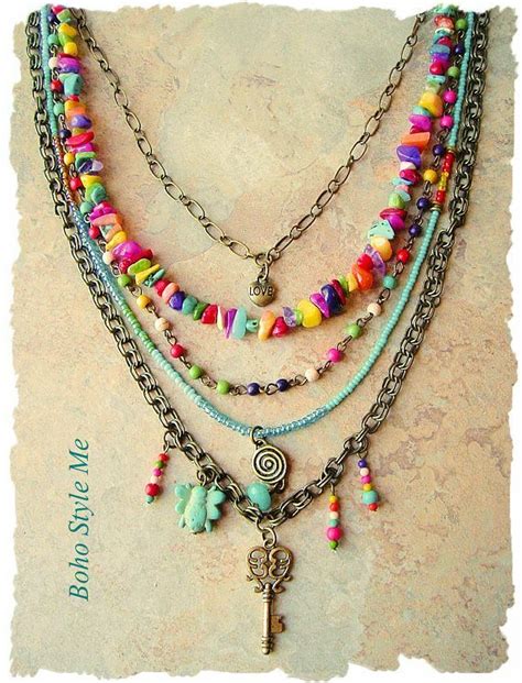 Vintage Boho Necklace Jewelry Selected Just For You Bohojewelrytips