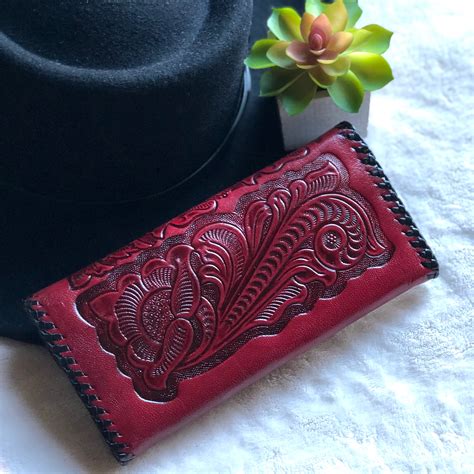 Western Woman Wallet Bohemian Leather Wallet Woman Wallet Leather
