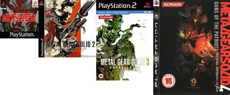 Metal Gear Solid Had The Best Cover Art Rgaming