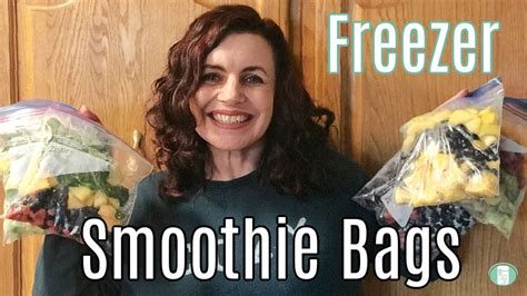 Diy Smoothie Bags For The Freezer Youtube
