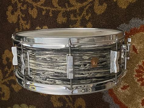 Ludwig Wfl Jazz Festival 1960 Black Oyster Pearl Reverb