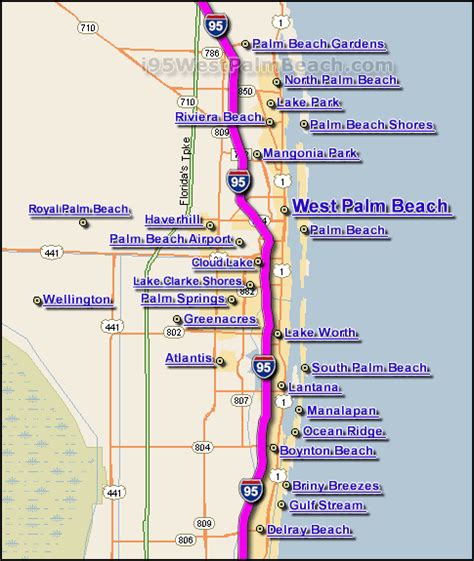 I 95 West Palm Beach Traffic Conditions