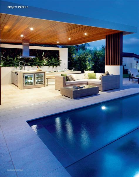 Outdoor Room Modern Pools Outdoor Rooms Pool Houses