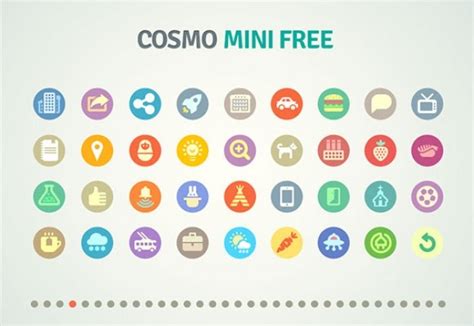 Free Psd Colorful Mini Icons Psd