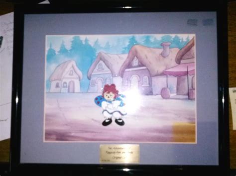 The Adventures Of Raggedy Ann And Andy Original Animation Cels Lot Of 2 Framed Cel Megamite