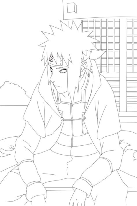 The Yondaime Lineart Chn502 By Madlene94 On Deviantart