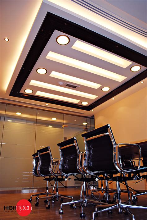 A false ceiling or suspended ceiling is typically installed by hanging a grid of 't' channels by wire a false ceiling can lower energy bills, make a room quieter, cover up an old ugly ceiling, and make for. False Ceiling Designs | All About Interiors