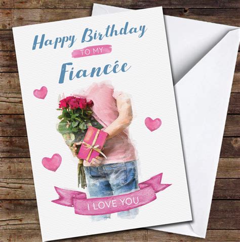 Girlfriend Birthday Roses Love Romantic Pink Painted Personalized